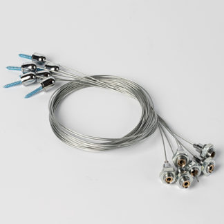 Seilaufhängung zu LED-Panel SKYLINE 1200x300