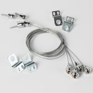 Seilaufhängung zu LED-Panel SKYLINE