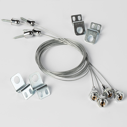 Seilaufhängung zu LED-Panel SKYLINE