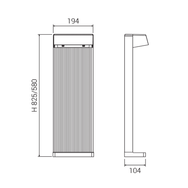 Pollerleuchte QUANTUM – Bild 2