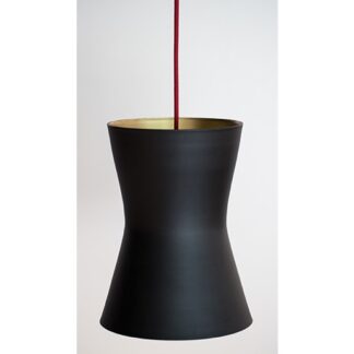 CLARA Pendelleuchte E27 schwarz/gold